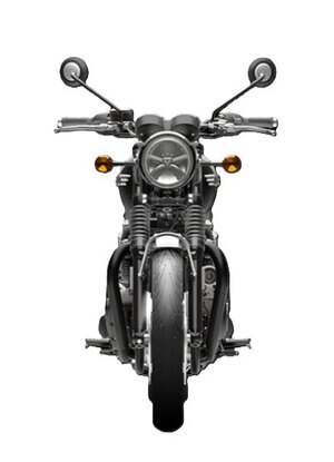 2026 Triumph Bonneville T120 Black Matt silver ice