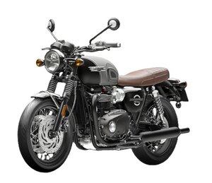 2026 Triumph Bonneville T120 Black Matt silver ice