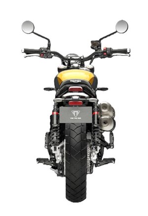 2026 Triumph Scrambler 900 Mineral grey