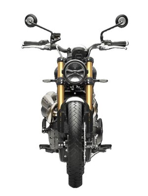 2026 Triumph Scrambler 900 Mineral grey