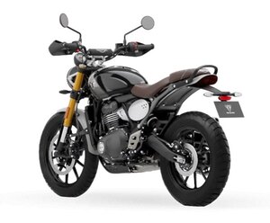 2026 Triumph Scrambler 400 X Phantom Black / Silver Ice