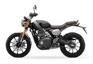 2026 Triumph Scrambler 400 X Phantom Black / Silver Ice