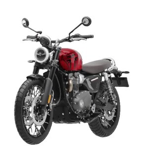 2026 Triumph Scrambler 1200 X Carnival red