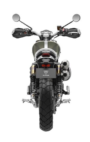 2026 Triumph Scrambler 1200 XE Matte khaki green