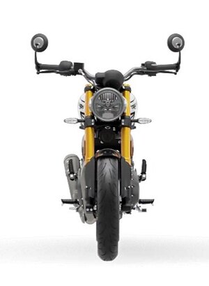 2026 Triumph Speed 400 Pearl Metallic White and Phantom Black