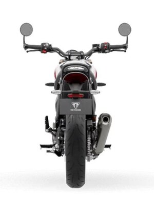 2026 Triumph Speed 400 Lava Red Gloss / Storm Grey