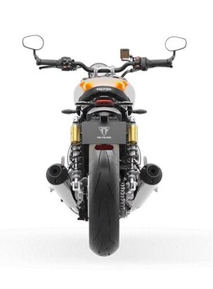 2026 Triumph Speed Twin 1200 RS Baja Orange / Sapphire Black