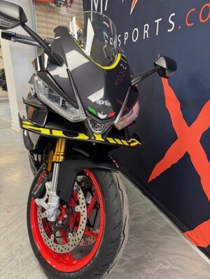 2026 Aprilia RS 660 Venom Yellow