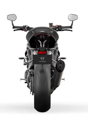 2026 Triumph Speed Triple 1200 RS Sapphire Black