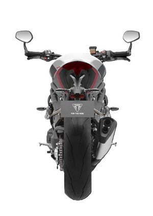 2026 Triumph Speed Triple 1200 RS Granite / Diablo red