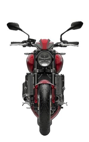 2026 Triumph Trident 800 Carnival red