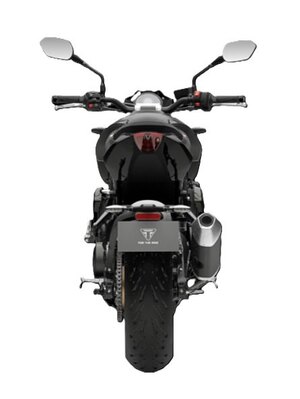 2026 Triumph Trident 800 Jet black