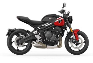 2026 Triumph Trident 660 Diablo Red / Sapphire Black