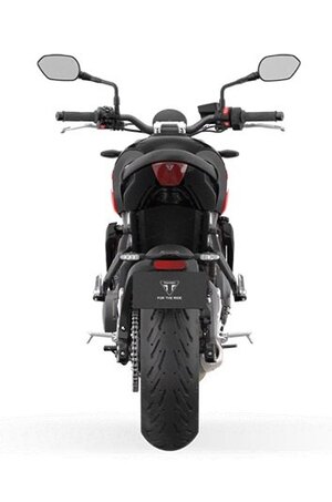2026 Triumph Trident 660 Diablo Red / Sapphire Black
