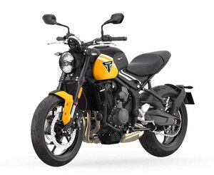 2026 Triumph Trident 660 Cosmic Yellow / Sapphire Black
