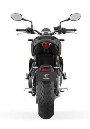 2026 Triumph Trident 660 Cosmic Yellow / Sapphire Black