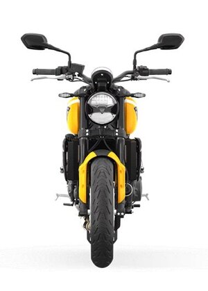 2026 Triumph Trident 660 Cosmic Yellow / Sapphire Black