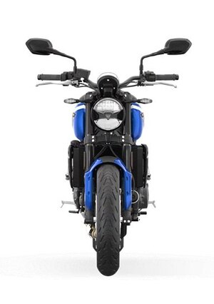 2026 Triumph Trident 660 Cobalt Blue / Sapphire Black