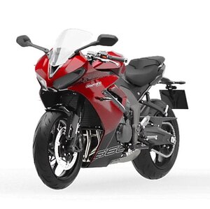 2026 Triumph Daytona 660 Carnival Red / Sapphire Black