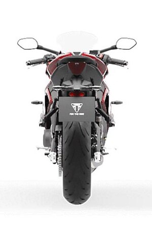 2026 Triumph Daytona 660 Carnival Red / Sapphire Black