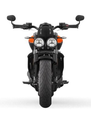 2026 Triumph ROCKET 3 STORM R Satin Baja Orange / Matt Sapphire Black