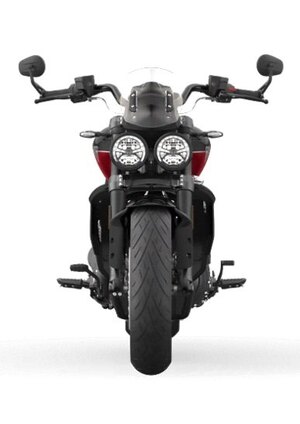 2026 Triumph ROCKET 3 STORM GT Sapphire Black / Carnival Red