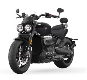 2026 Triumph ROCKET 3 STORM GT Matt Sapphire Black / Satin Granite