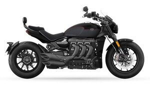 2026 Triumph ROCKET 3 STORM GT Matt Sapphire Black / Satin Granite