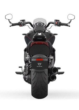 2026 Triumph ROCKET 3 STORM GT Matt Sapphire Black / Satin Granite