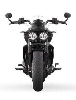 2026 Triumph ROCKET 3 STORM GT Matt Sapphire Black / Satin Granite