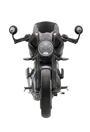 2026 Triumph Thruxton 400 Phantom black / Aluminium silver