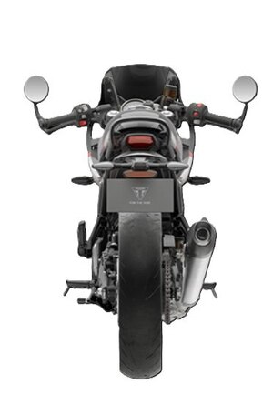 2026 Triumph Thruxton 400 Phantom black / Aluminium silver