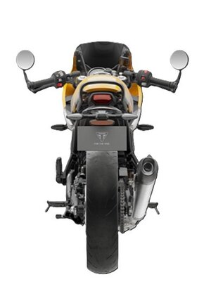 2026 Triumph Thruxton 400 Metallic racing yellow / Aluminium silver