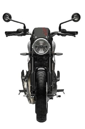 2026 Triumph Tracker 400 Aluminium silver