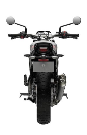 2026 Triumph Tracker 400 Aluminium silver