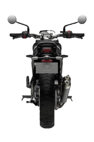 2026 Triumph Tracker 400 Phantom black