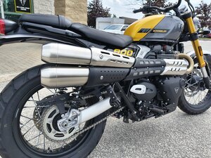 2026 Triumph Scrambler 900 Mineral grey