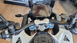 2026 Triumph TIGER 1200 Desert Edition Crystal white