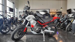 2026 Aprilia Tuareg 660 Hailstorm White