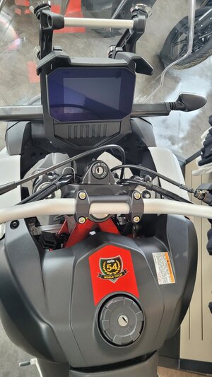 2026 Aprilia Tuareg 660 Hailstorm White