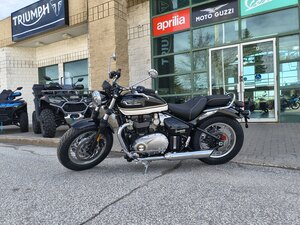2026 Triumph Bonneville Speedmaster Sapphire Black