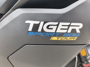 2026 Triumph Tiger Sport 800 Tour Matt cobalt