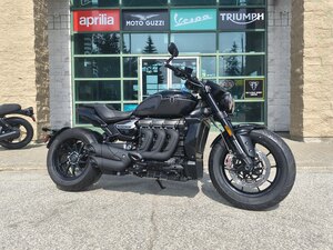 2026 Triumph ROCKET 3 STORM R Sapphire Black / Granite