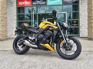 2026 Triumph Street Triple 765 RS Cosmic Yellow