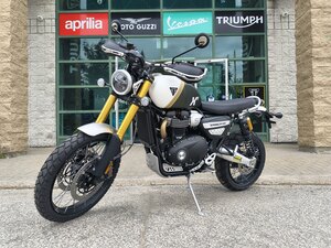 2026 Triumph Scrambler 1200 XE Matte khaki green