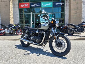 2026 Triumph Bonneville T100 Stone grey