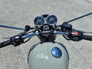 2026 Triumph Bonneville T100 Stone grey