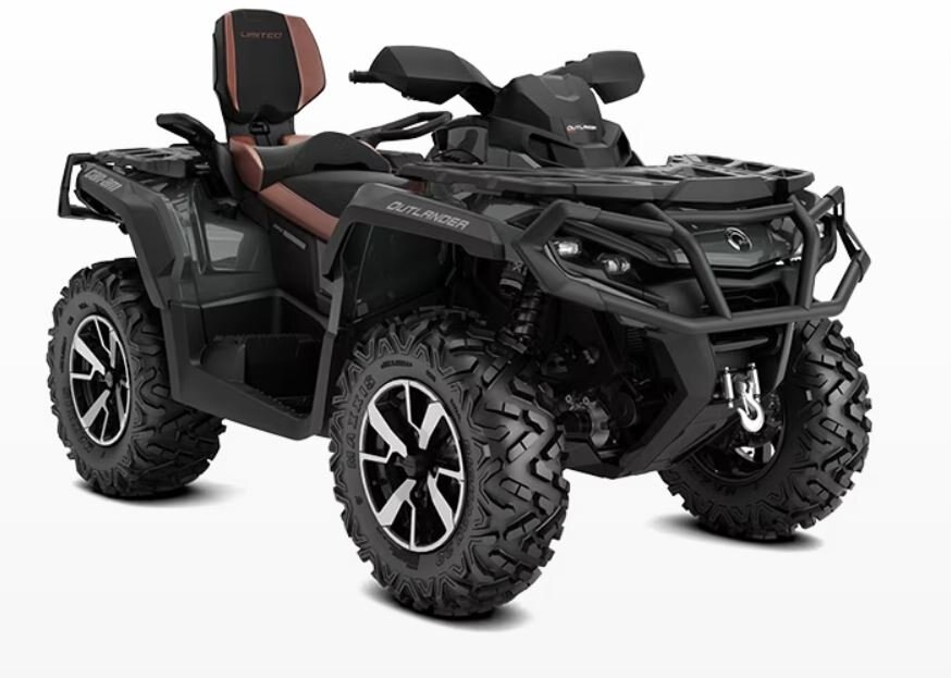 2024 Can Am OUTLANDER MAX LIMITED 91 hp Rotax 1000R V twin engine, Intelligent Throttle Control (iTC™?) with riding modes