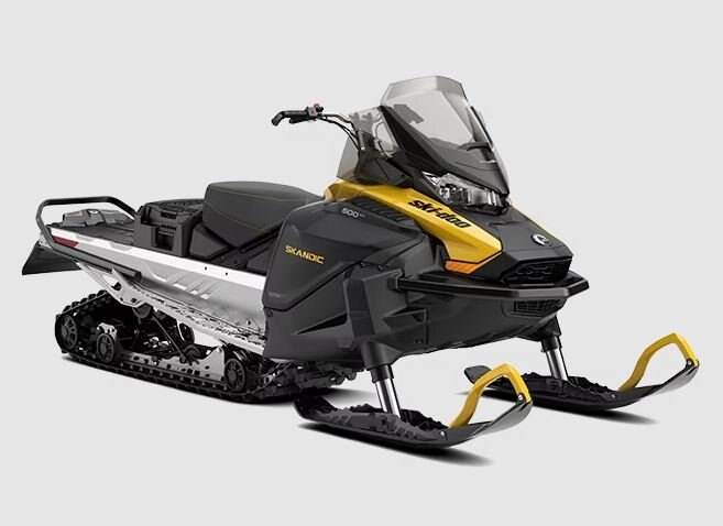 2025 Ski Doo Skandic Sport Rotax® 600 EFI Neo Yellow and Black