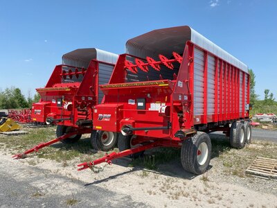 Dion B58 22' Silage Box on Horst Runnig Gear